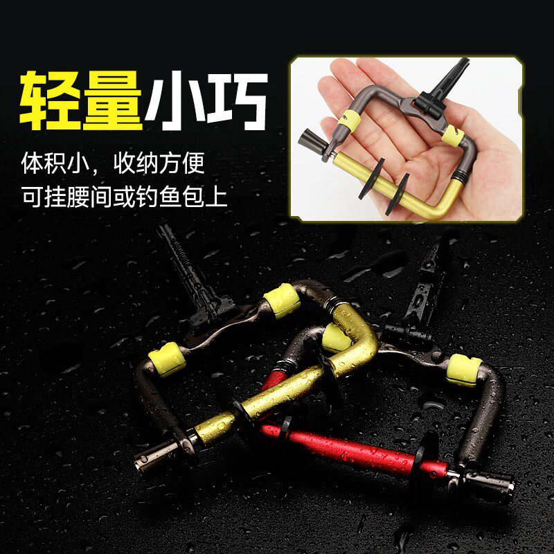 钓鱼多功能线组子线架收纳盒带夜光4刀口飞钓线子盘线盘架线组圈