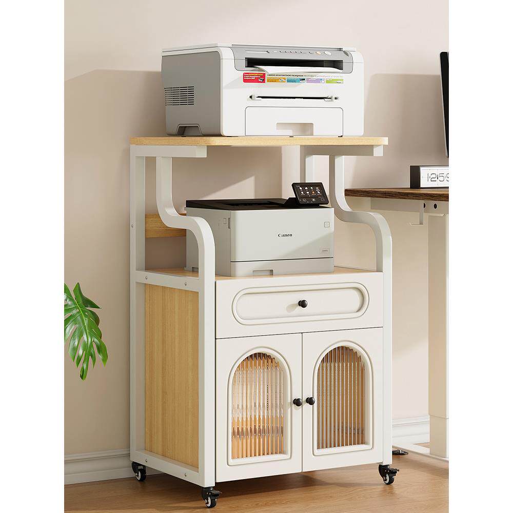 放打印机的置物架专用惠普架子落地可移动办公桌3D打印机架鱼缸架