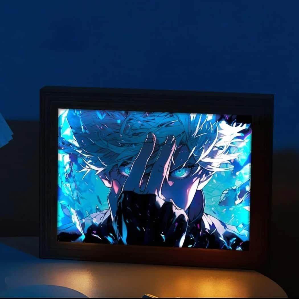 咒术回战周边五条悟夏油杰灯光画二次元镜子灯光画动漫送生日礼物