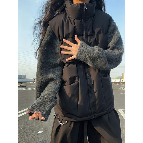 保暖羽绒马甲男冬季叠穿坎肩背心