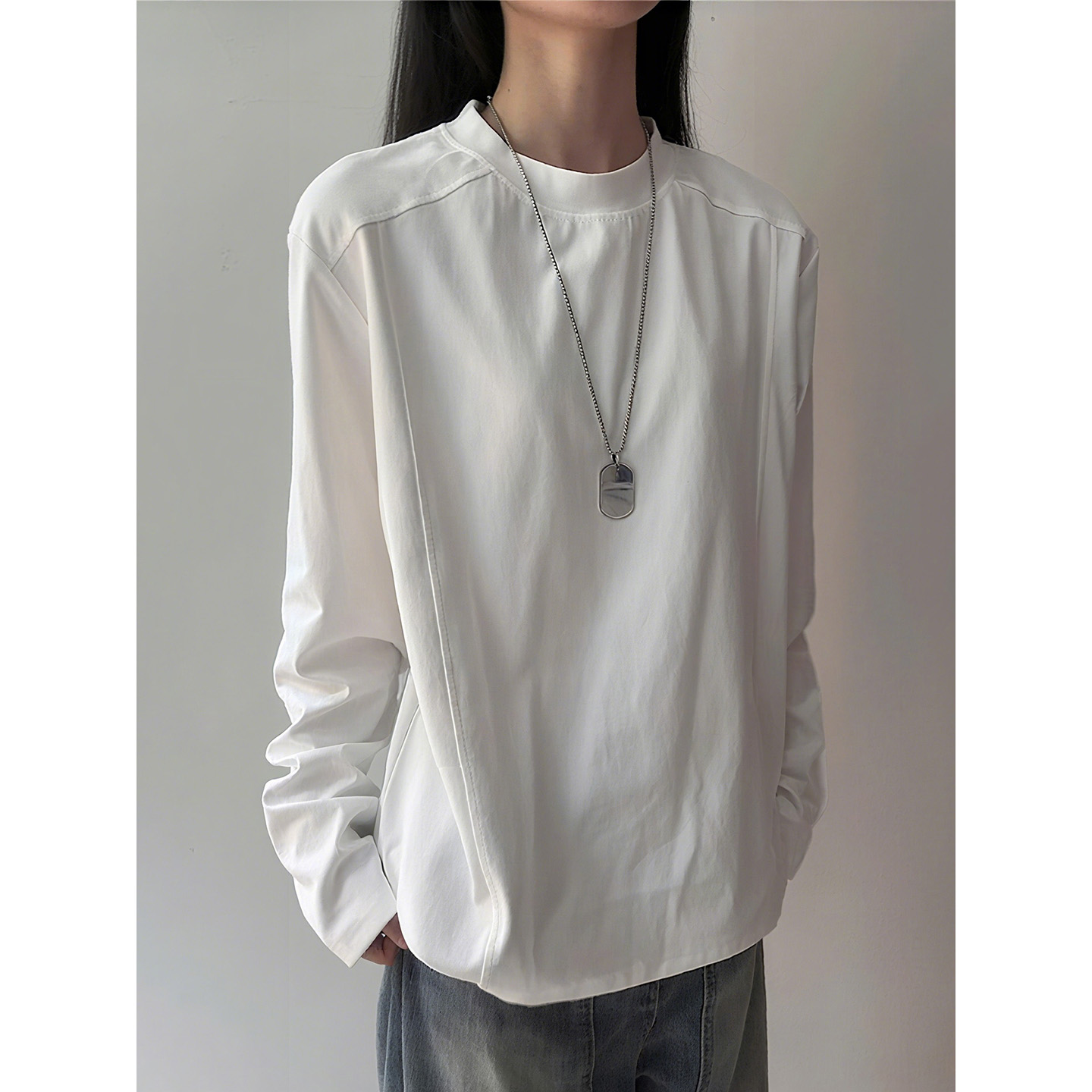 速干长袖T恤男300g重磅正肩卫衣