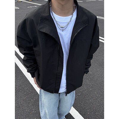 美式短款外套男款秋季飞行员夹克