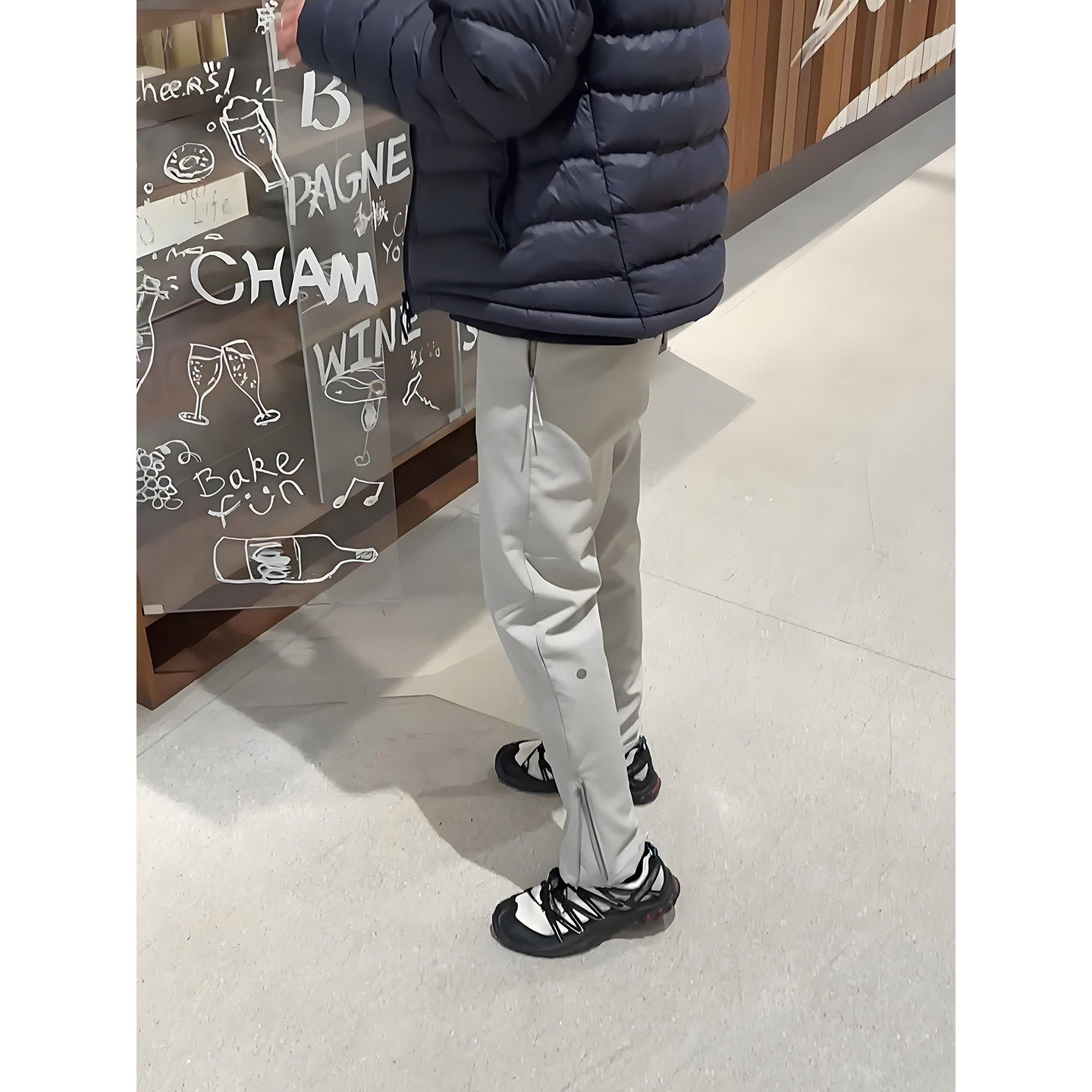 美式侧拉链软壳冲锋裤男女款秋冬防风防水裤子工装户外运动登山裤,男装,休闲裤,淘宝优惠券,粉丝福利购,淘宝优惠卷