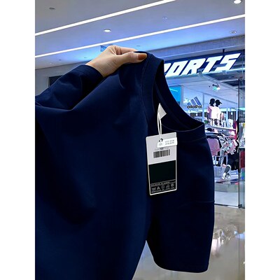 硬挺重磅t恤男新疆纯棉正肩短袖