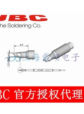 西班牙JBCC210008凿形烙铁头1,3x0,6C210-008