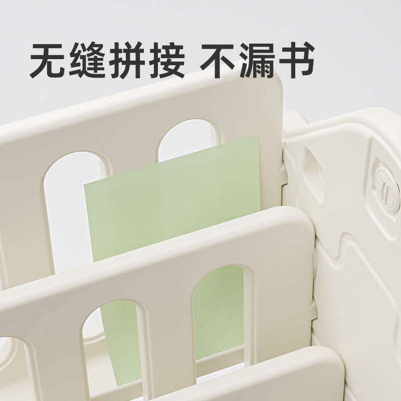 儿童超大容量多层书架收纳架宝宝玩具整理柜多功能卡通收纳柜画板