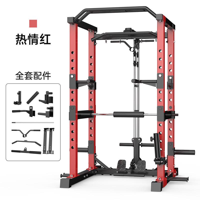 综合训练器龙门架健爵深蹲架框式飞鸟商用健身龙门架直销