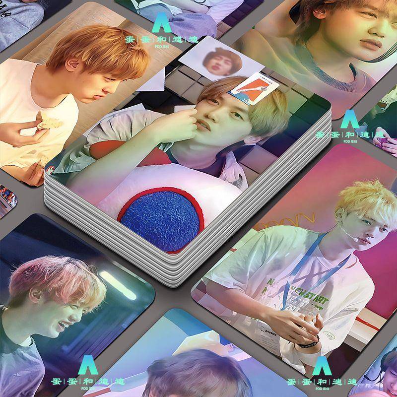 高斯Goh周边55张镭射小卡三寸个人盒装小卡拍立得LOMO卡生日礼物