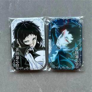 文豪野犬动漫周边芥川龙之介落水方吧唧徽章高颜值ins风礼物挂件