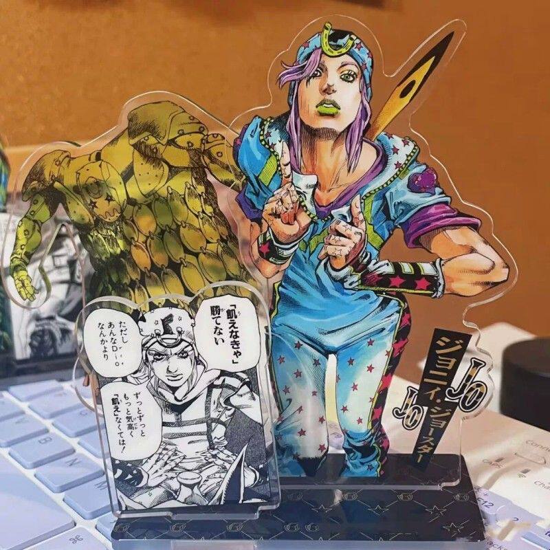 jojo的奇妙冒险自制原画亚克力立牌台词名场景替身仗助乔尼周边谷