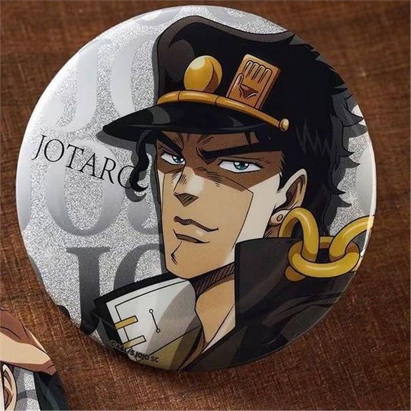 日谷 JOJO的奇妙冒险之旅 快闪限定 闪吧唧徽章承太郎二乔花京院