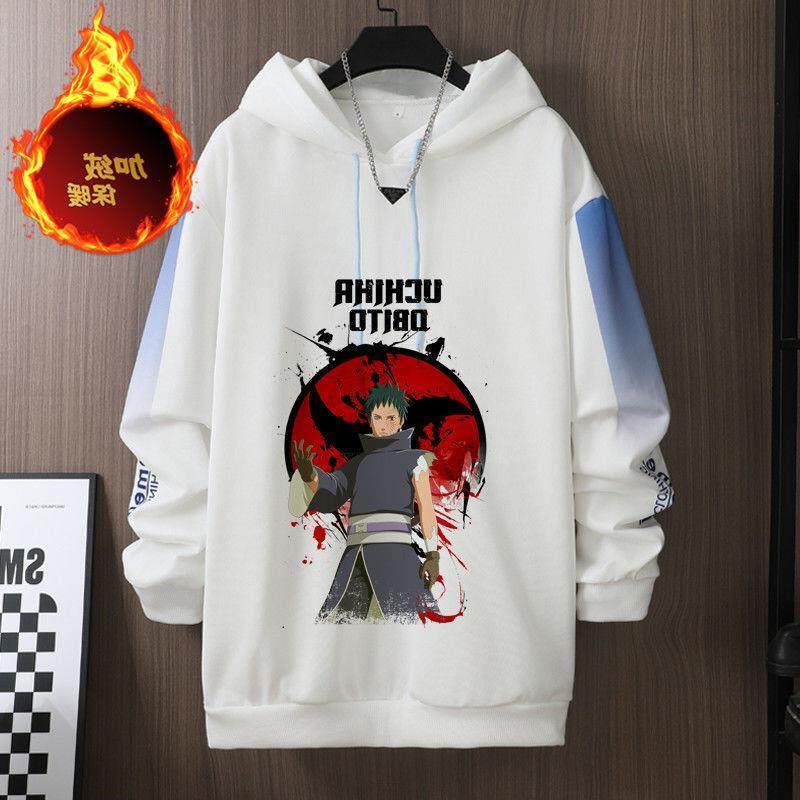 火影忍者衣服薄款连帽学生卫衣宽松休闲青少年新款潮流长袖外套