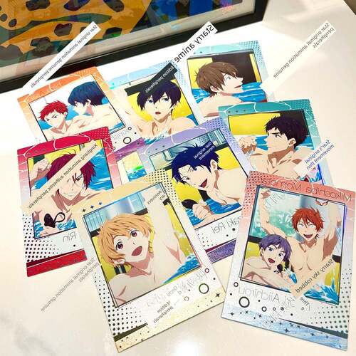 正版Free!男子游泳部Timeless Medley镭射相卡盲盒松冈凛幸运盲抽