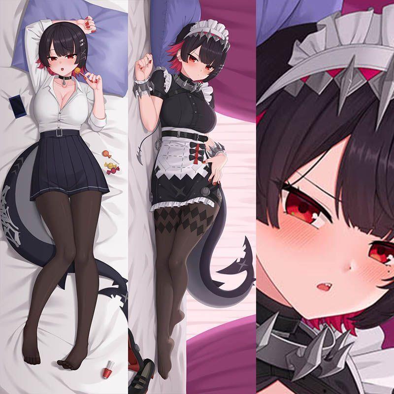 绝区零艾莲二次元动漫卧室长条靠枕套可爱动漫周边等身抱枕可拆洗