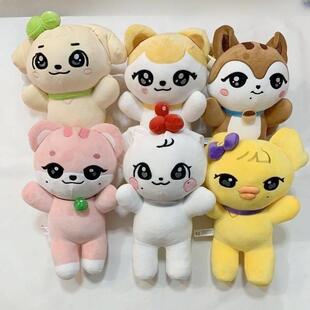 IVE CHERRY 张元英 直井怜 金秋天大公仔娃娃MINIVE PARK 大玩偶