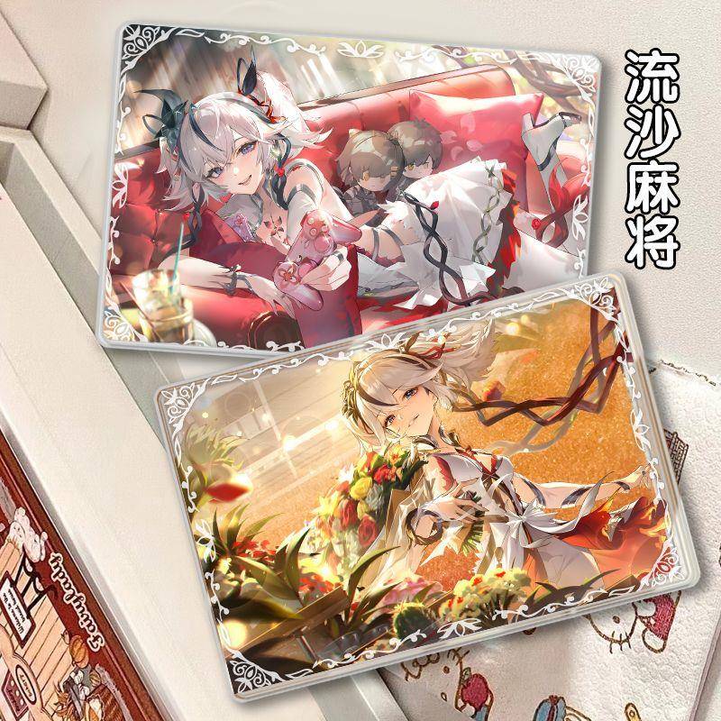 椿鸣潮游戏周边同款流沙麻亚克力镭射流麻立牌精美摆件谷子送礼物