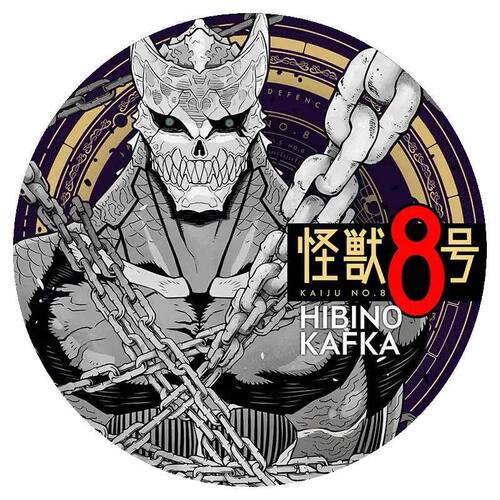 同人怪兽8号周边谷子徽章吧唧二次元勋章日比野市川莱诺奇可露