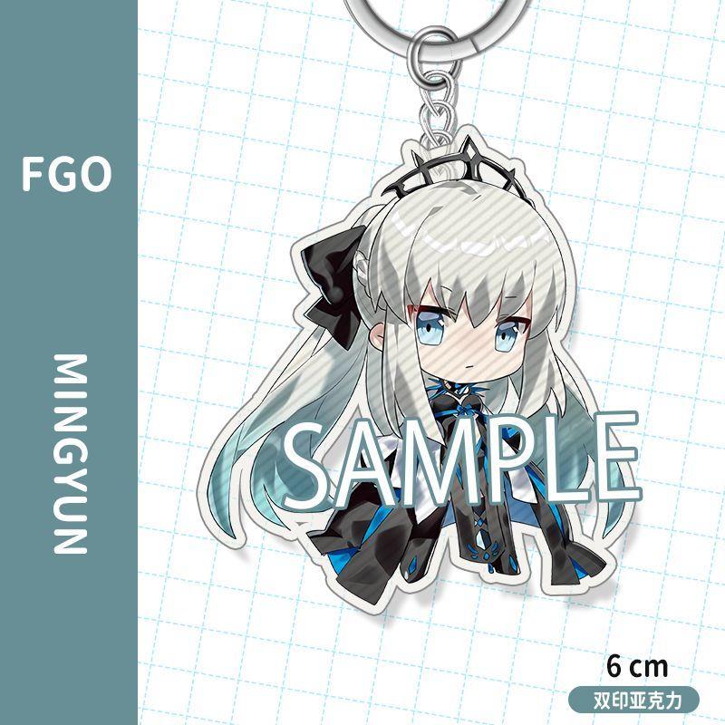 新款FGO周边钥匙扣摩根奥伯龙芭万希吾王狮子扬斯卡娅fate 亚克力