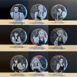 鬼灭之刃九柱银座酒保系列吧唧无一郎富冈义勇蜜璃日谷高颜值谷子