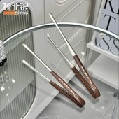 橙北银ins风卡通熊筷子夹304不锈钢野餐烧烤夹厨房煎炸沥油夹防烫