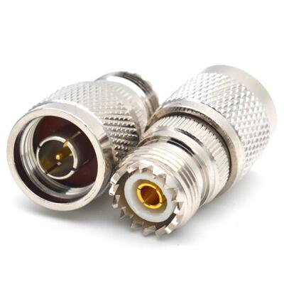 射频转接头UHF/N-KJM（UHF/SL16)转N型公头L16M母连接器插头频