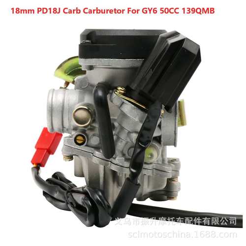 18mm PD18J Carburetor GY6 50CC 60 80 139QMB QMA 踏板车化油器