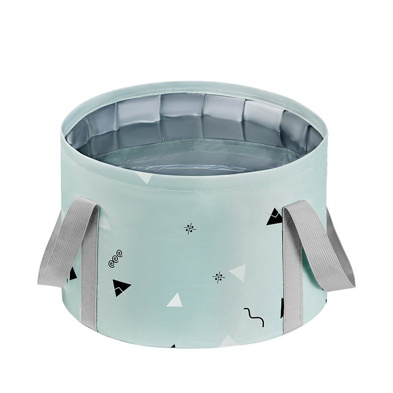 便携式旅b行可折叠水盆泡脚袋脸盆洗衣盆旅游洗衣袋洗脚水桶泡脚