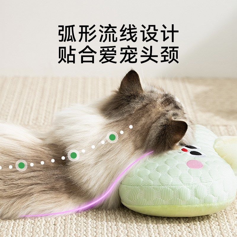 猫咪专用小枕头宠物狗狗夏天u型枕头睡觉L垫子猫毛毯保暖宠物用品,宠物/宠物食品及用品,猫狗垫子,淘宝优惠券,粉丝福利购,淘宝优惠卷