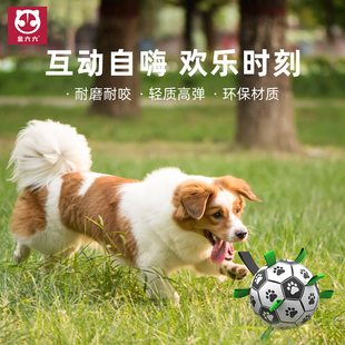 宠物狗狗玩具自嗨解闷逗狗神器耐咬球边境牧羊犬玩具柯基W训练专