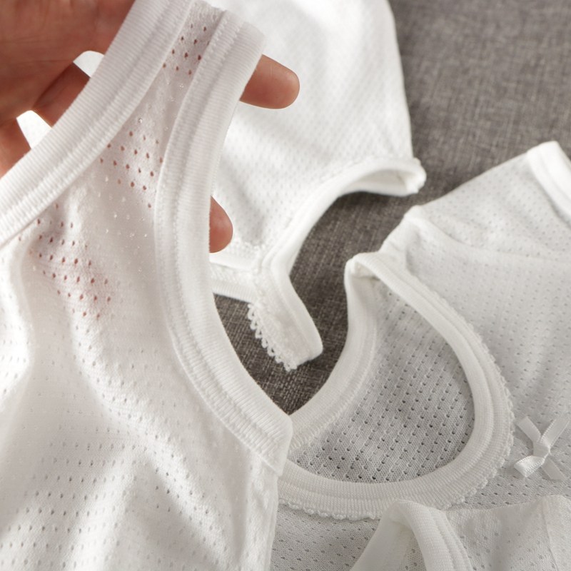 薄款夏季男女童宝宝内衣套装家居C服套装短袖背心短裤白色纯棉网,童装/婴儿装/亲子装,内衣套装,淘宝优惠券,粉丝福利购,淘宝优惠卷