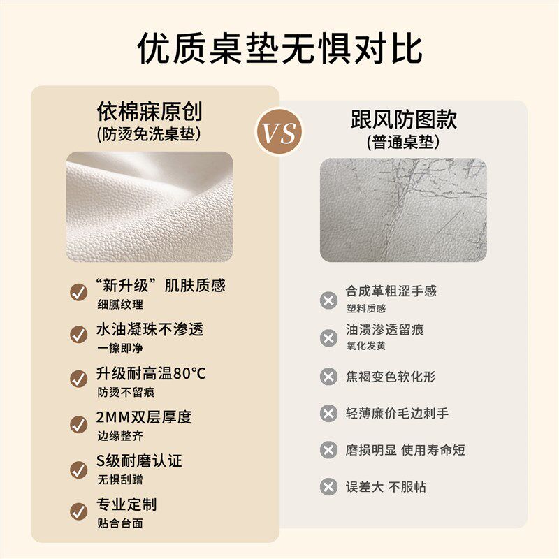 喜庆餐边柜保护垫红色氛围感水防油垫PVC免洗皮S革桌布玄关鞋柜垫