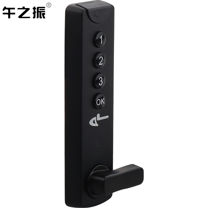 智能抽屉锁密码锁k柜子锁柜门锁电子感应更衣柜鞋柜文件柜锁转舌