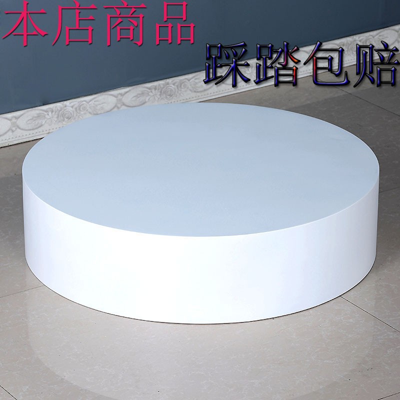 直播主播烤漆台子网红站台圆形模特地台婚纱店摄S影橱窗服装展示