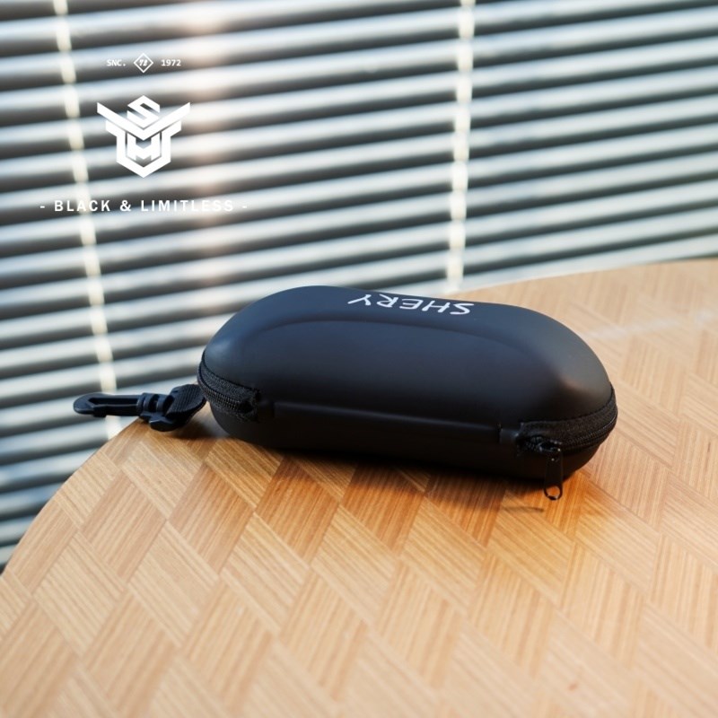 墨镜盒男女便携抗压大号太阳眼镜盒G简约大容量眼睛收纳拉链挂钩