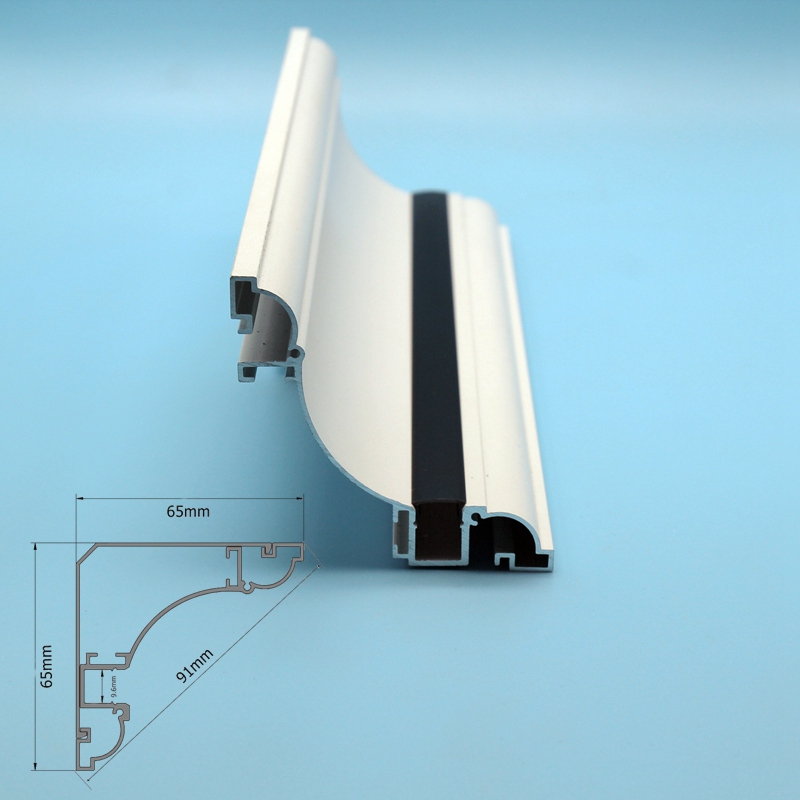 发光石膏线客厅明装免吊顶不开槽LED智能洗墙边角V氛围顶角线条灯
