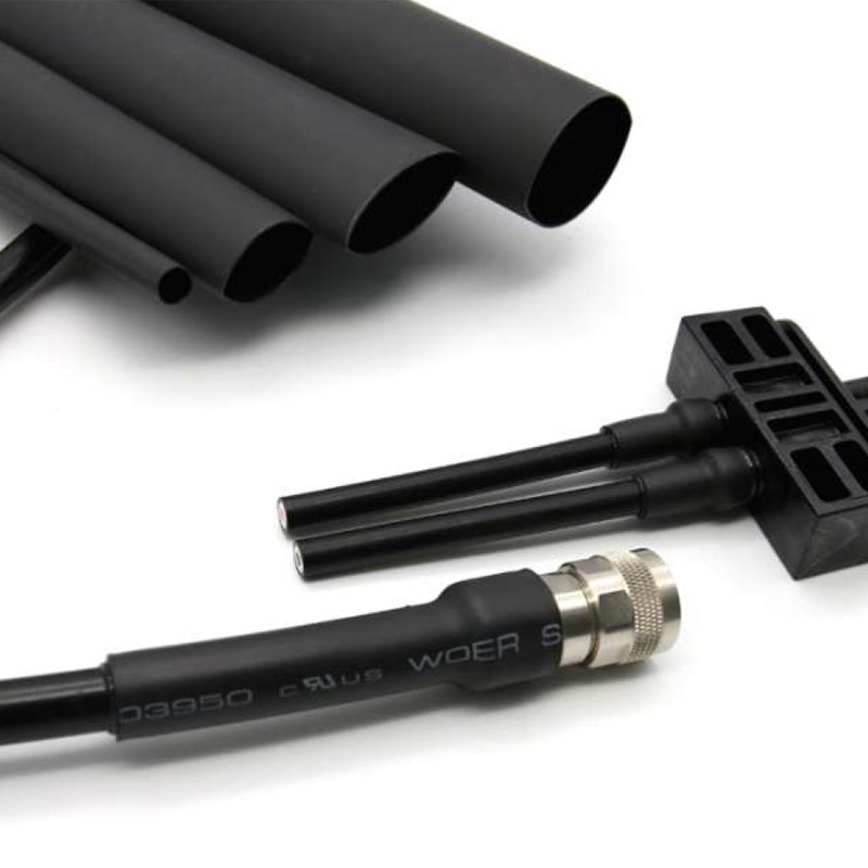 沃尔3:1双壁管 热缩管绝缘w套管护线阻燃环保无卤带胶防水涂胶加