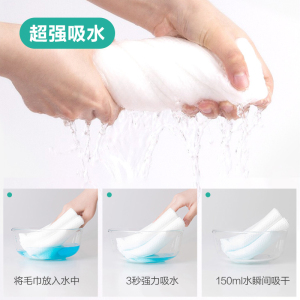 棉之润一次性浴巾旅行婴儿单独包装干出差家用酒店加厚Z加大号毛