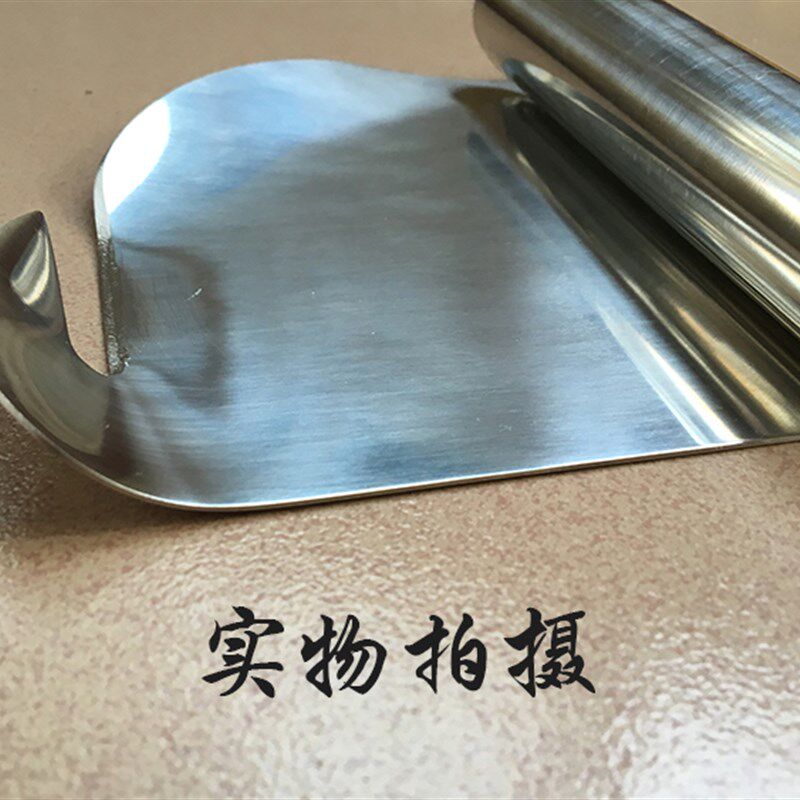 已磨刀已弯勾f 刀削面刀 勾刀面加厚不锈钢削面刀 厨师专业削面器