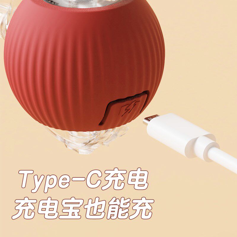 狗狗玩具球自动遛狗智能电动w逗狗耐咬小狗玩的球球狗自嗨解闷神