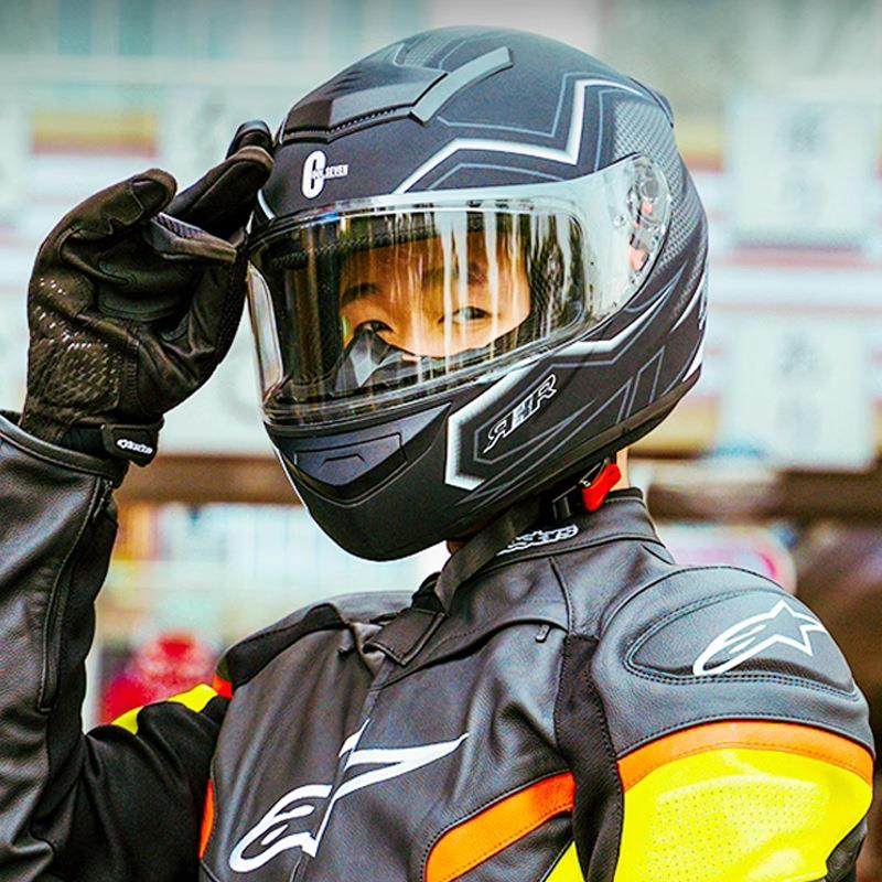 摩托车头盔机车全盔男女四季通用工厂外贸DOT安全帽国标A类3C认证