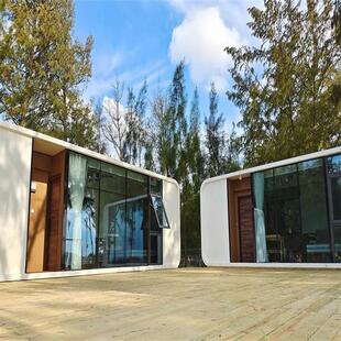 苹果仓面包舱 移动民宿房 景区公园湿地房屋