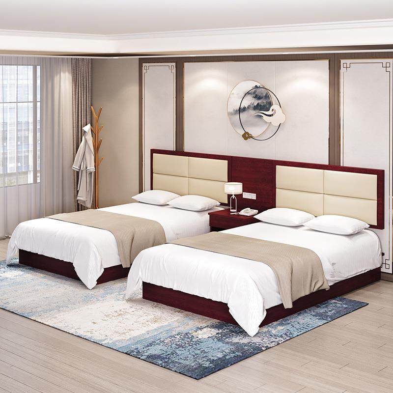 宾馆床酒店家具标间全套定制快捷旅馆公寓双床民宿家具客房专用床,商业/办公家具,酒店单间/标间/成套家具,淘宝优惠券,粉丝福利购,淘宝优惠卷