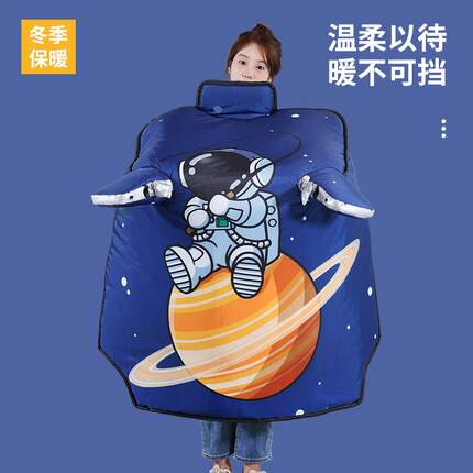 冬季电动车挡风被加绒加厚防晒摩托电瓶车电车加大加宽侧翼防风罩