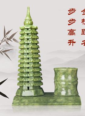 文昌大厦摆件玉器九楼玉器九楼玉器十三楼玉雕台办公室玉雕摆件