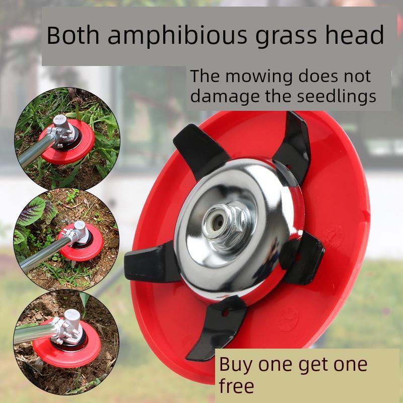 德国进口割草机刀片水陆两用打草头多功能除草盘水田果园打草机除