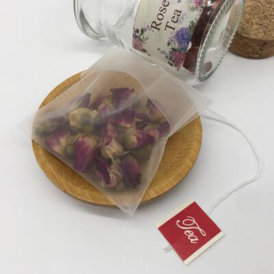 茶包袋 一次性尼龙网布过滤袋带标线反折茶叶包泡茶袋卤料调料包