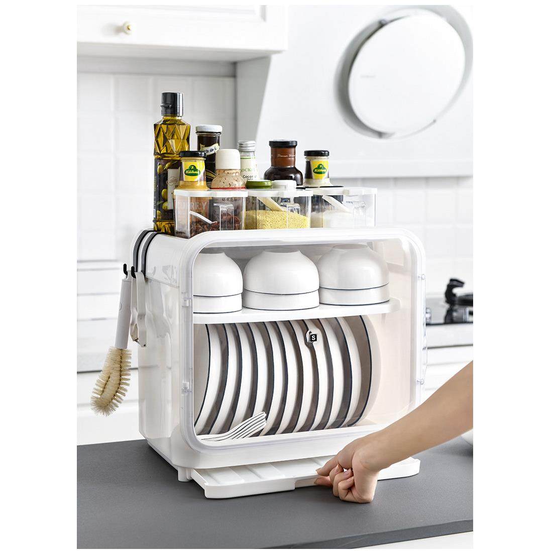 改装育雏保温箱家用碗盘柜厨房碗筷收纳盒带盖子装碗碟盘沥水碗收,厨房/烹饪用具,碗架,淘宝优惠券,粉丝福利购,淘宝优惠卷