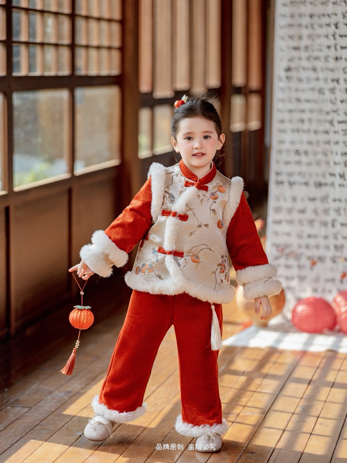 女童汉服国风套装2025冬新款儿童唐装女孩新中式加厚棉衣拜年服,童装/婴儿装/亲子装,汉服,淘宝优惠券,粉丝福利购,淘宝优惠卷