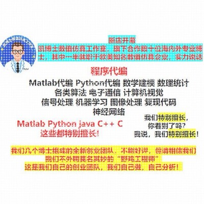 Python代编程深度学习java程序代做matlab代码web帮做彷真算法c++