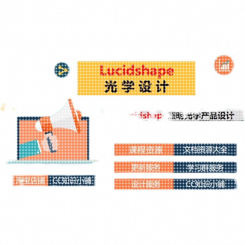 Lucidshape光学设计+课程4套+文档教程+学习群+照明光学车灯设计